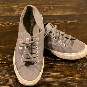 Grey Superga Sneakers